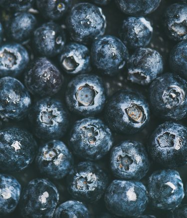Fresh blueberry background. Texture blueberry berries top view